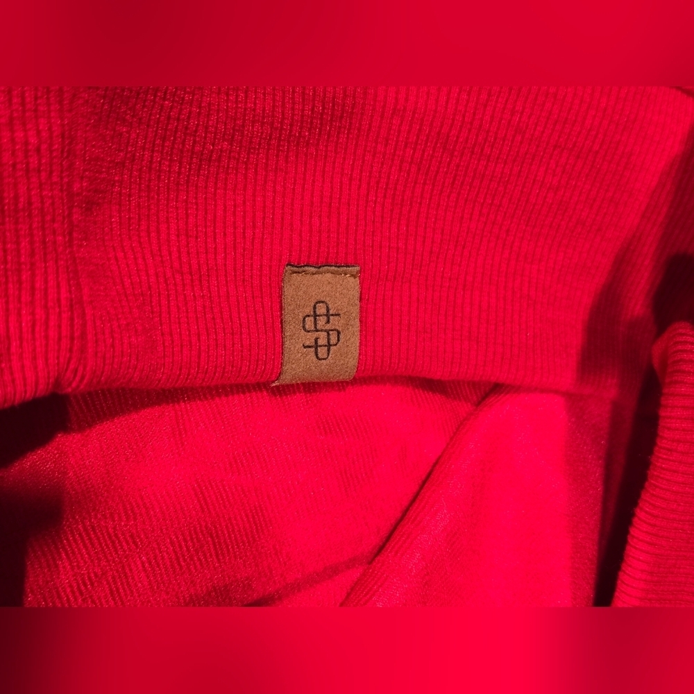 Simply Southern Red "Merry Mama" Sweater Sweatshirt - Picture 10 of 12